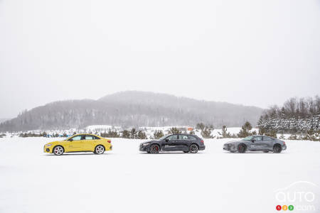 The 2022 Audi S3, RS6 and e-tron GT RS